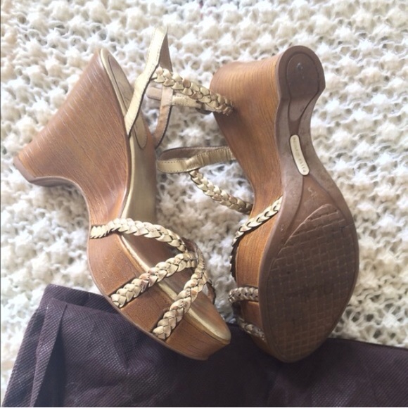 SALE ๐ธHP๐ธ Cole Haan Wedge Sandals - Picture 2 of 3