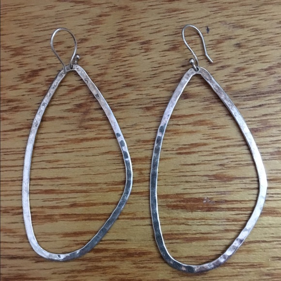 Silpada hoop earrings sterling silver