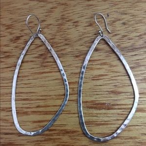 Silpada hoop earrings sterling silver