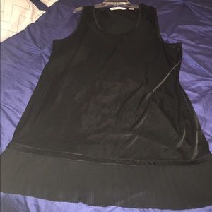 Derek Heart Plus Black dress top