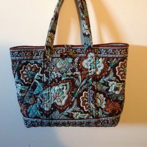 Vera Bradley purse. "Java blue" pattern.