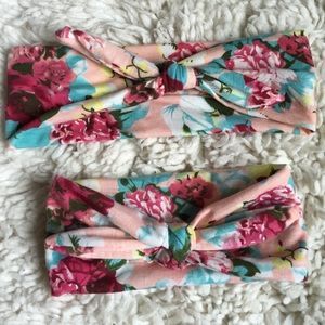 Matching mom and daughter headbands