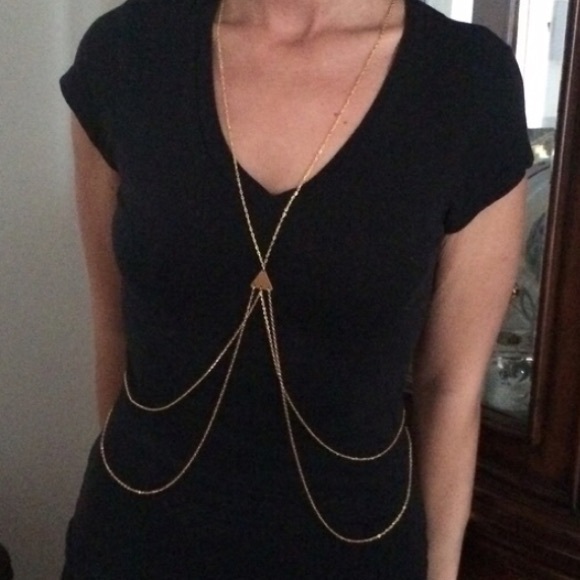 BODY CHAIN NECKLACE - Picture 2 of 4