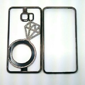 Black Diamond Ring Phone Case For Samsung Note 5