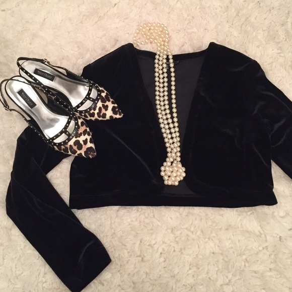 My Michelle Jackets & Blazers - ✨Black Velvet Jacket⚜