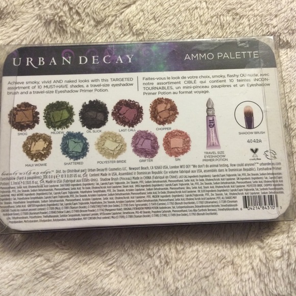 Urban Decay Ammo Palette - Picture 2 of 3