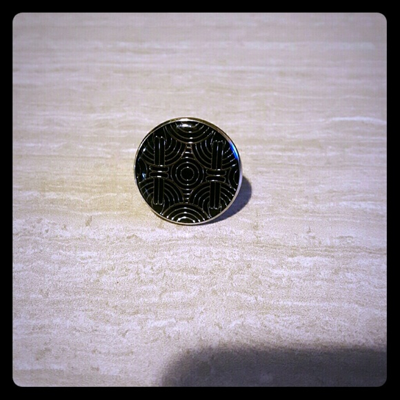 Emporio Armani art deco ring size 7.5