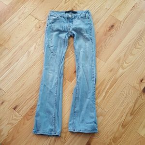 Great pair of jeans. Distressed look.