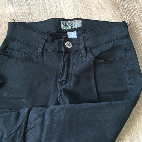 Wax brand denim black jeans size 1
