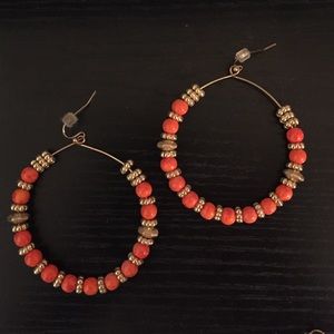 Orange hoops