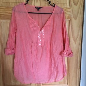 Pink Express top