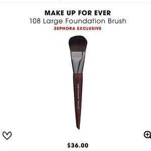 Makeup forever large foundation brush