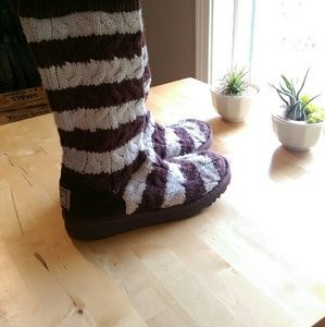 Cable Knit Ugg Boots