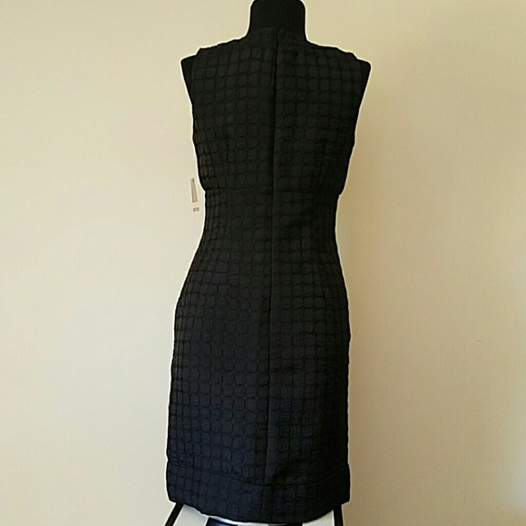 🆕 Taylor Blk Lined Rhinestone Embellished Dress