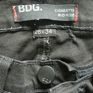 bdg 26x34 cigarette mid rise