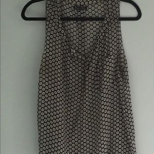 Madewell Broadway and Broome Black Sheer Shell