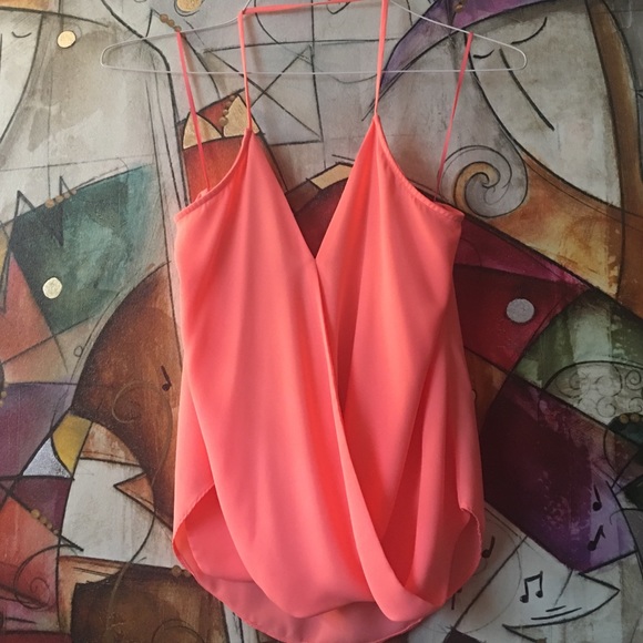 Pop of color tank