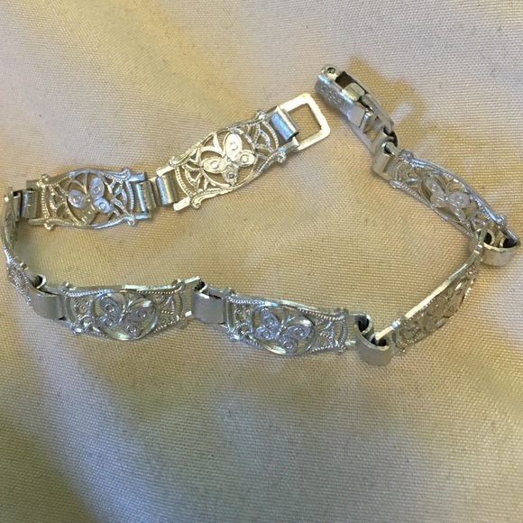 Silver Butterfly Bracelet