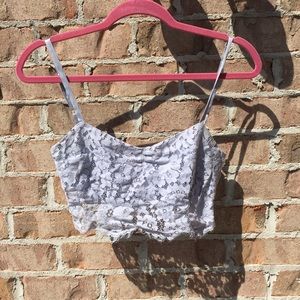 Free people blue lace bralette