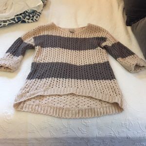 No Reason, just haven't worn the sweater in awhile