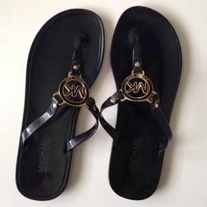 Michael Kors Jelly flip flops