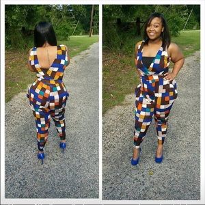 Body suit pixels pattern