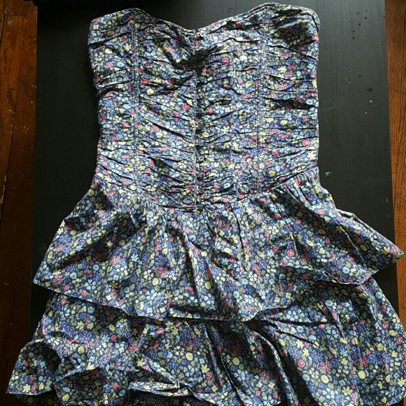abercrombie & fitch corset dress