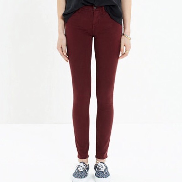 Madewell skinny skinny sateen jeans