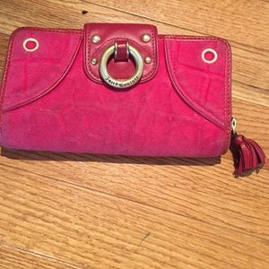 JUICY pink wallet