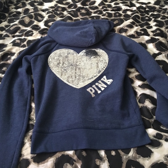 pink hoodie