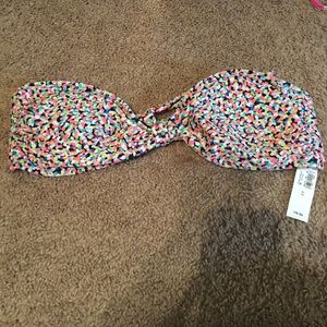 Strapless old navy bathing suit top. Size XL