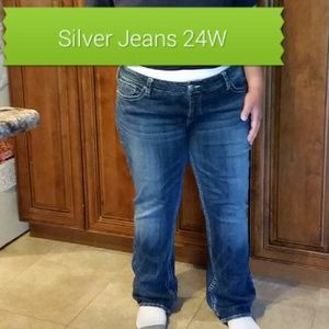 24 w Silver Jeans