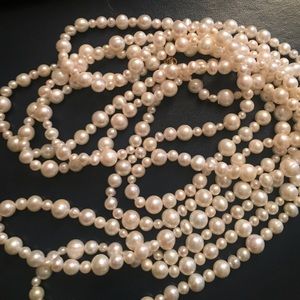 100" Genuine Pearl necklace
