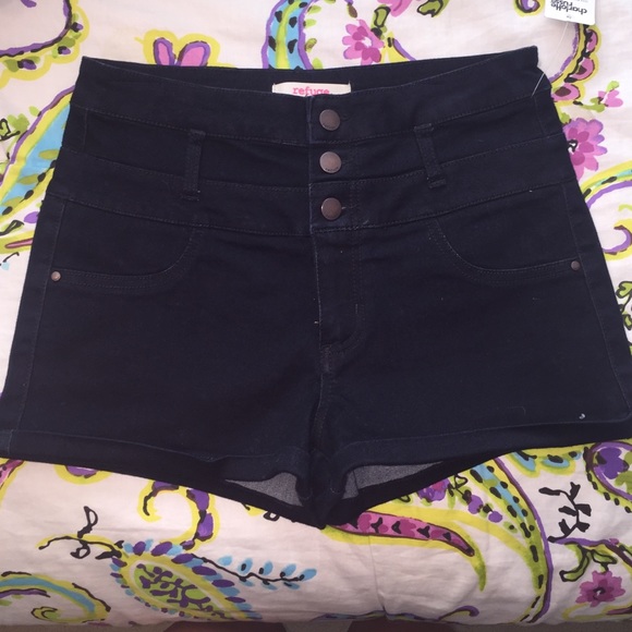 High waisted jean shorts NWT