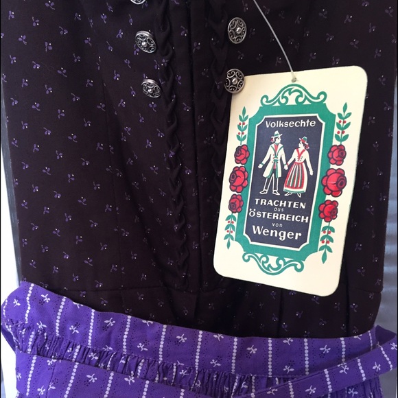 Deadstock vintage German dirndl dress tracht