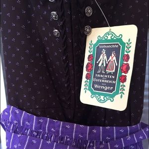 Deadstock vintage German dirndl dress tracht