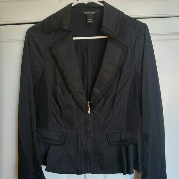 White House Black Market zip jacket