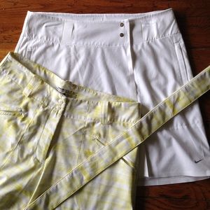 Nike Golf skirt and short combo