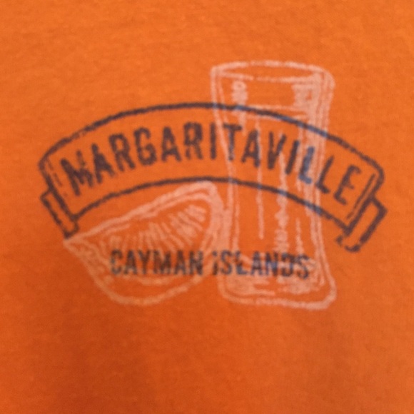 Womens medium Orange margaritaville tshirt