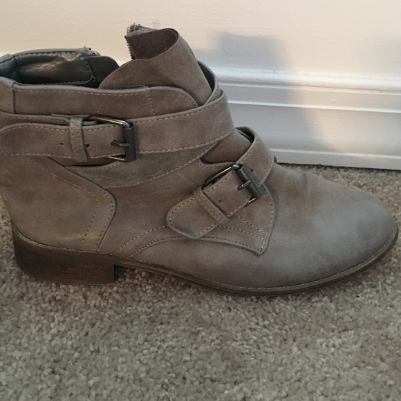Taupe Ankle Boots