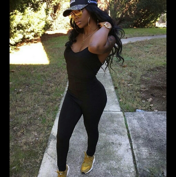 Black jumpsuit