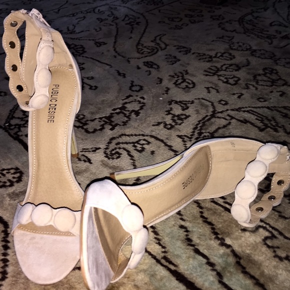 Suede Spring Heels - Picture 1 of 4