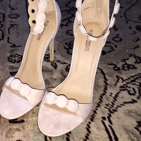 Suede Spring Heels - Picture 2 of 4