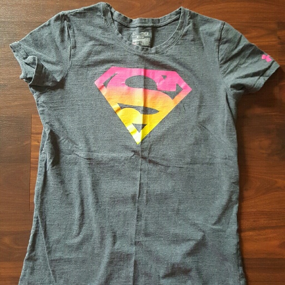 Under armour superman tshirt
