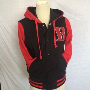 Women's letter-man jacket