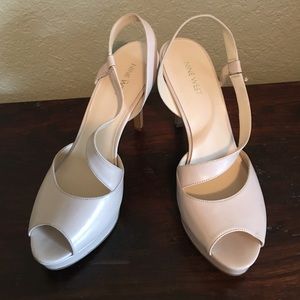 Nude heels size 9