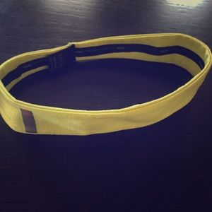 Zella headband--neon yellow