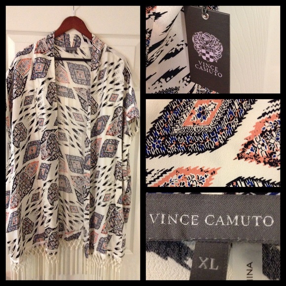 {tunic by Vince Camuto}