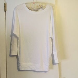 Long white t-shirt