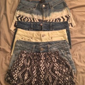 Bundle of shorts sizes 2 and 4